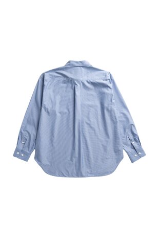 Norse Projects NORSE PROJECTS ESPEVIK FINE COTTON POPLIN OVERSIZE SHIRT CERULEAN