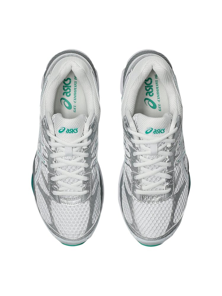 Asics ASICS GEL-CUMULUS 16 SNEAKERS WHITE/EDAMAME GREEN
