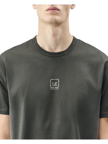 C.P. Company C.P. COMPANY SHORT SLEEVE JERSEY DUSTY OLIVE