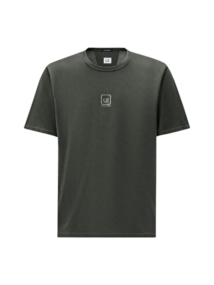 C.P. Company C.P. COMPANY SHORT SLEEVE JERSEY DUSTY OLIVE