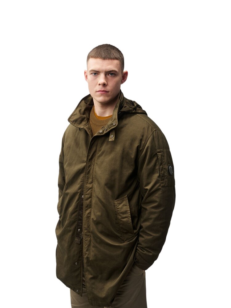 C.P. Company C.P. COMPANY TWILL FISHTAIL PARKA FALLEN ROCK