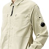 C.P. Company C.P. COMPANY CORDUROY ZIPPED OVERSHIRT SILVER BIRCH C.P. Company C.P. COMPANY CORDUROY ZIPPED OVERSHIRT SILVER BIRCH