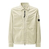 C.P. Company C.P. COMPANY CORDUROY ZIPPED OVERSHIRT SILVER BIRCH C.P. Company C.P. COMPANY CORDUROY ZIPPED OVERSHIRT SILVER BIRCH