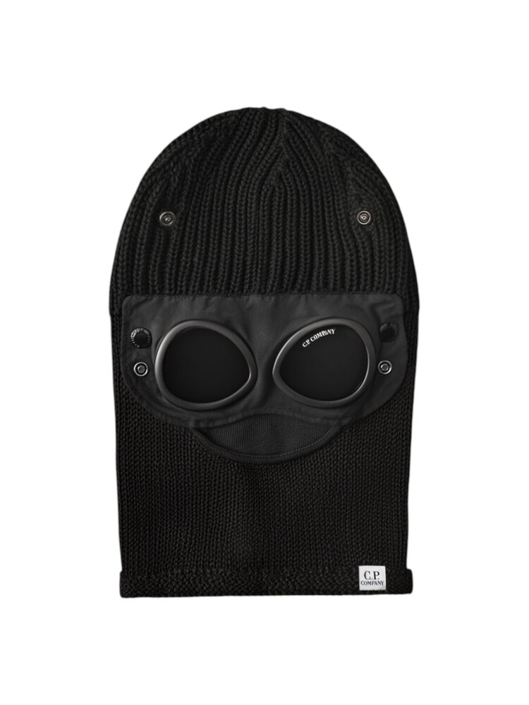 C.P. Company C.P. COMPANY EXTRAFINE MERINO WOOL GOGGLE BALACLAVA BLACK