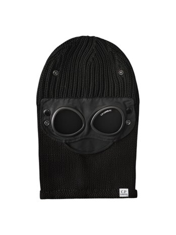 C.P. Company C.P. COMPANY EXTRAFINE MERINO WOOL GOGGLE BALACLAVA BLACK