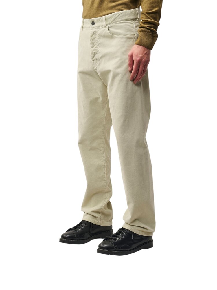 C.P. Company C.P. COMPANY CORDUROY REGULAR SEAMLESS FIVE POCKET PANTS SILVER BIRCH