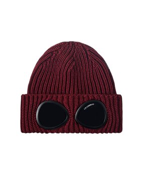C.P. Company C.P. COMPANY EXTRAFINE MERINO WOOL GOGGLE BEANIE ANDORRA
