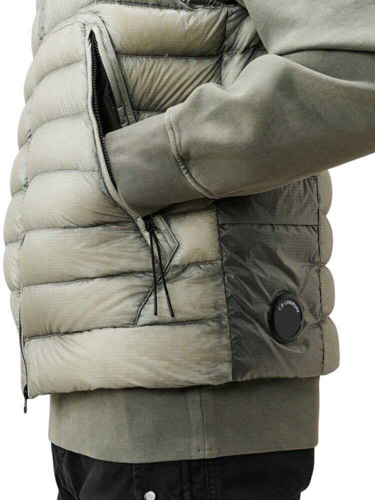 C.P. Company C.P. COMPANY D.D. SHELL DOWN GILET FLINT GREY