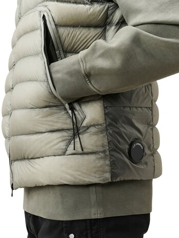 C.P. Company C.P. COMPANY D.D. SHELL DOWN GILET FLINT GREY