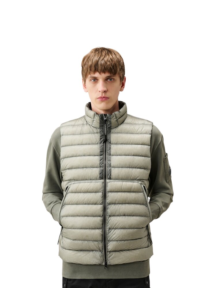 C.P. Company C.P. COMPANY D.D. SHELL DOWN GILET FLINT GREY