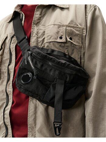 C.P. Company C.P. COMPANY NYLON B LENS MINI BAG BLACK
