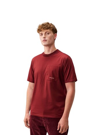 C.P. Company C.P. COMPANY SHORT SLEEVE LIGHT JERSEY ANDORRA RED
