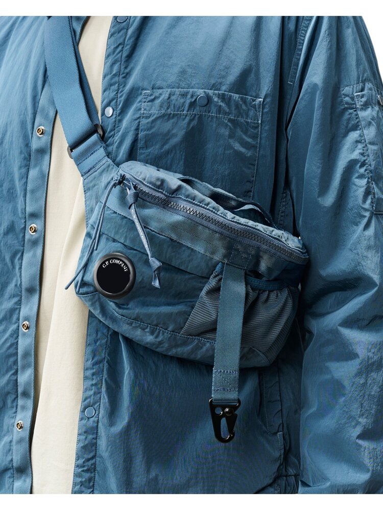 C.P. Company C.P. COMPANY NYLON B LENS MINI BAG ORION BLUE