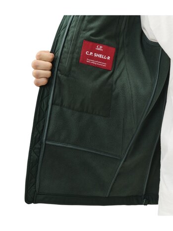 C.P. Company C.P. COMPANY SHELL-R GOGGLE JACKET PONDEROSA PINE