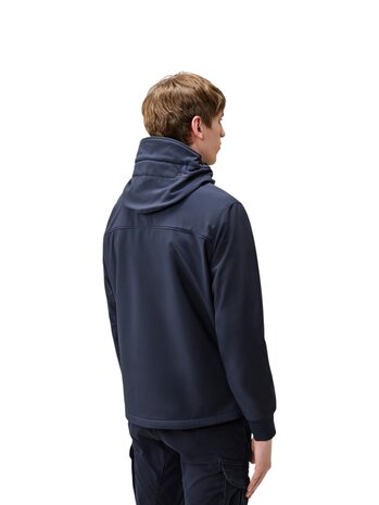 C.P. Company C.P. COMPANY SHELL-R GOGGLE JACKET TOTAL ECLIPSE NAVY