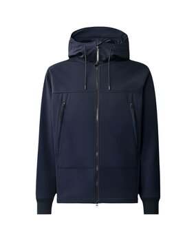 C.P. Company C.P. COMPANY SHELL-R GOGGLE JACKET TOTAL ECLIPSE NAVY