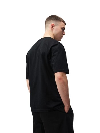 C.P. Company C.P. COMPANY JERSEY SHORT SLEEVE CHEST LOGO T-SHIRT BLACK