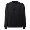 C.P. Company C.P. COMPANY COTTON FLEECE CREWNECK LOGO SWEATSHIRT BLACK C.P. Company C.P. COMPANY COTTON FLEECE CREWNECK LOGO SWEATSHIRT BLACK
