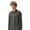 C.P. Company C.P. COMPANY STRETCH PIQUET LONG SLEEVE ZIP POLO RAVEN