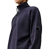 C.P. Company C.P. COMPANT DIAGIONAL FLEECE HALF ZIP LENS SWEATSHIRT TOTAL ECLIPSE NAVY