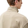 C.P. Company C.P. COMPANY DIAGONAL FLEECE MIXED BOXY HALF ZIP SWEATSHIRT FALLEN ROCK