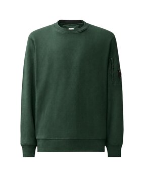 C.P. Company C.P. COMPANY DIAGONAL FLEECE CREWNECK SWEATSHIRT PONDEROSA PINE