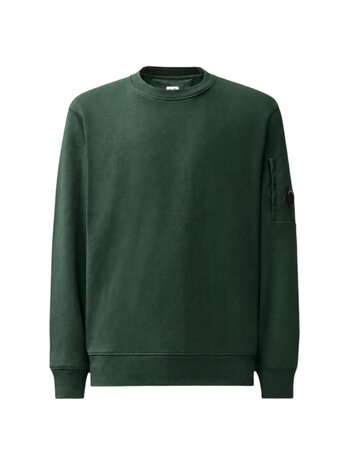 C.P. Company C.P. COMPANY DIAGONAL FLEECE CREWNECK SWEATSHIRT PONDEROSA PINE