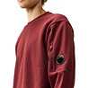 C.P. Company C.P. COMPANY DIAGONAL FLEECE CREWNECK SWEATSHIRT ANDORRA RED C.P. Company C.P. COMPANY DIAGONAL FLEECE CREWNECK SWEATSHIRT ANDORRA RED