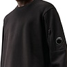C.P. Company C.P. COMPANY DIAGONAL FLEECE CREWNECK SWEATSHIRT BLACK C.P. Company C.P. COMPANY DIAGONAL FLEECE CREWNECK SWEATSHIRT BLACK