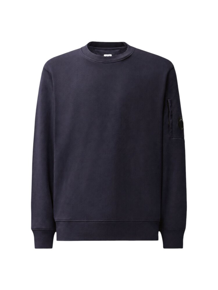 C.P. Company C.P. COMPANY DIAGIONAL FLEECE CREWNECK SWEATSHIRT TOTAL ECLIPSE NAVY