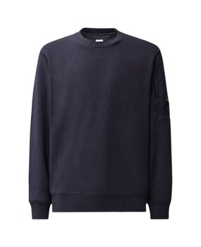 C.P. Company C.P. COMPANY DIAGIONAL FLEECE CREWNECK SWEATSHIRT TOTAL ECLIPSE NAVY
