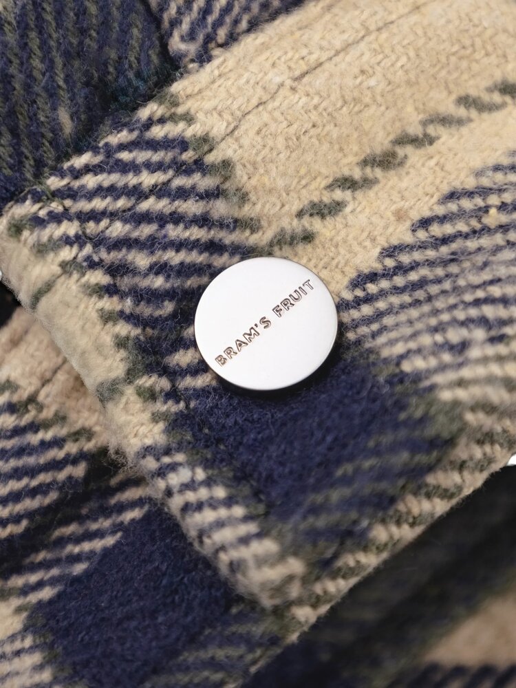 Brams Fruit BRAM'S FRUIT GARDENER FLANNEL JACKET BROWN Brams Fruit BRAM'S FRUIT GARDENER FLANNEL JACKET BROWN