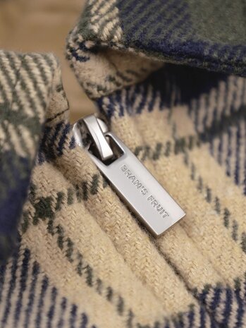 Brams Fruit BRAM'S FRUIT GARDENER FLANNEL JACKET BROWN Brams Fruit BRAM'S FRUIT GARDENER FLANNEL JACKET BROWN