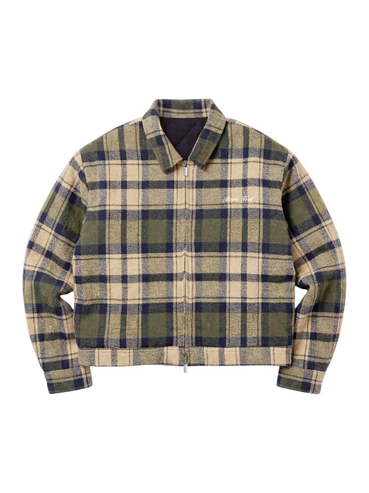 Brams Fruit BRAM'S FRUIT GARDENER FLANNEL JACKET BROWN Brams Fruit BRAM'S FRUIT GARDENER FLANNEL JACKET BROWN