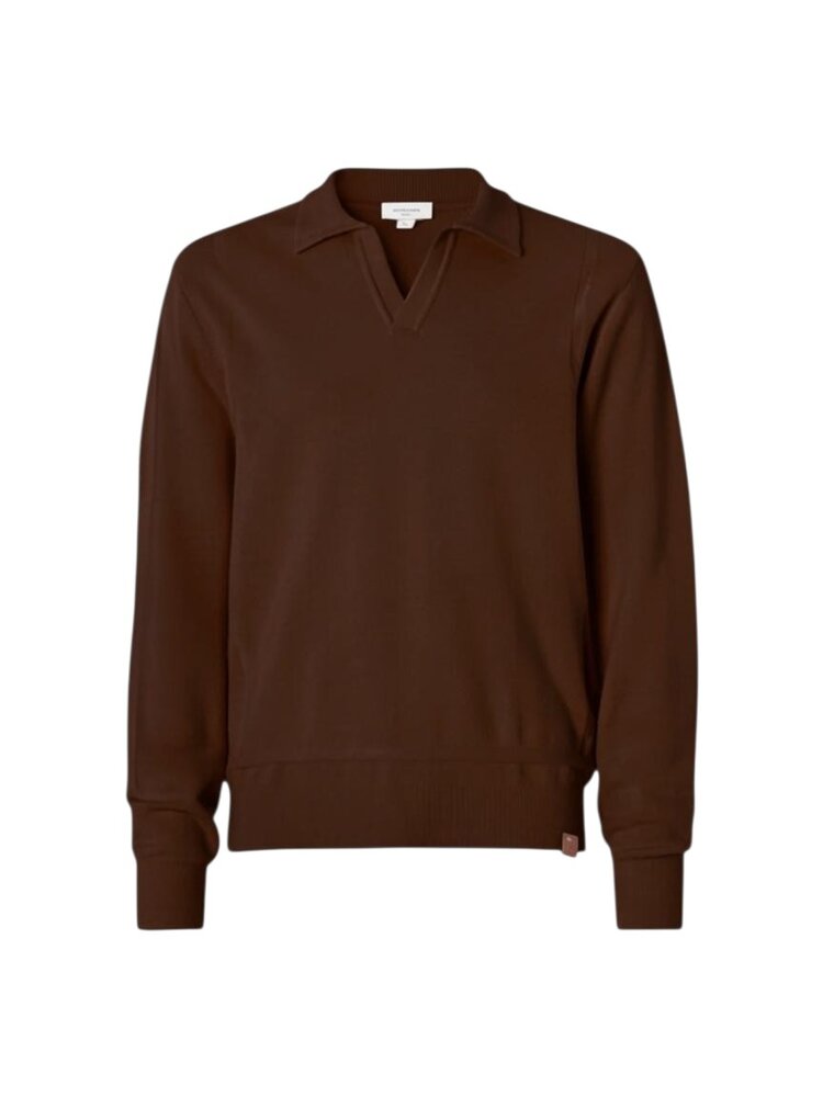 Jacob Cohen JACOB COHËN WOOL POLO RUST BROWN