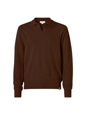 Jacob Cohen JACOB COHËN WOOL POLO RUST BROWN