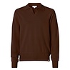 Jacob Cohen JACOB COHËN WOOL POLO RUST BROWN