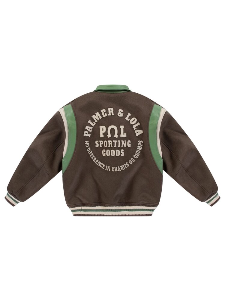 Pal Sporting Goods PAL SPORTING GOODS RANCH VARSITY JACKET DEEP MAHOGANY Pal Sporting Goods PAL SPORTING GOODS RANCH VARSITY JACKET DEEP MAHOGANY