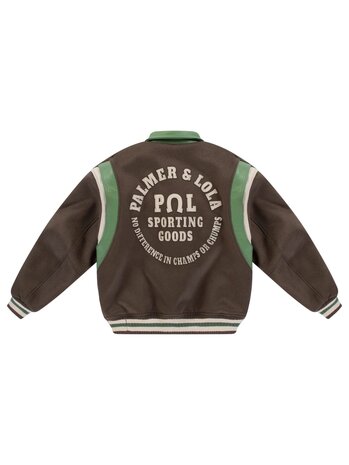 Pal Sporting Goods PAL SPORTING GOODS RANCH VARSITY JACKET DEEP MAHOGANY Pal Sporting Goods PAL SPORTING GOODS RANCH VARSITY JACKET DEEP MAHOGANY