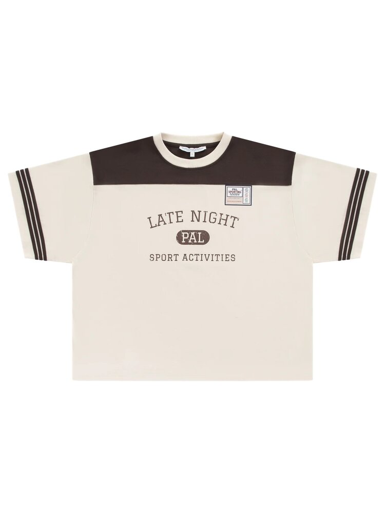 Pal Sporting Goods PAL SPORTING GOODS LATE NIGHT SPORT T-SHIRT BEIGE