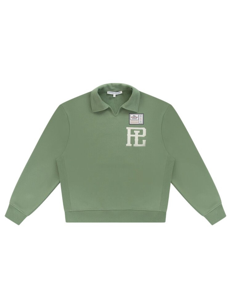 Pal Sporting Goods PAL SPORTING GOODS P&L POLO SWEATSHIRT GREEN Pal Sporting Goods PAL SPORTING GOODS P&L POLO SWEATSHIRT GREEN