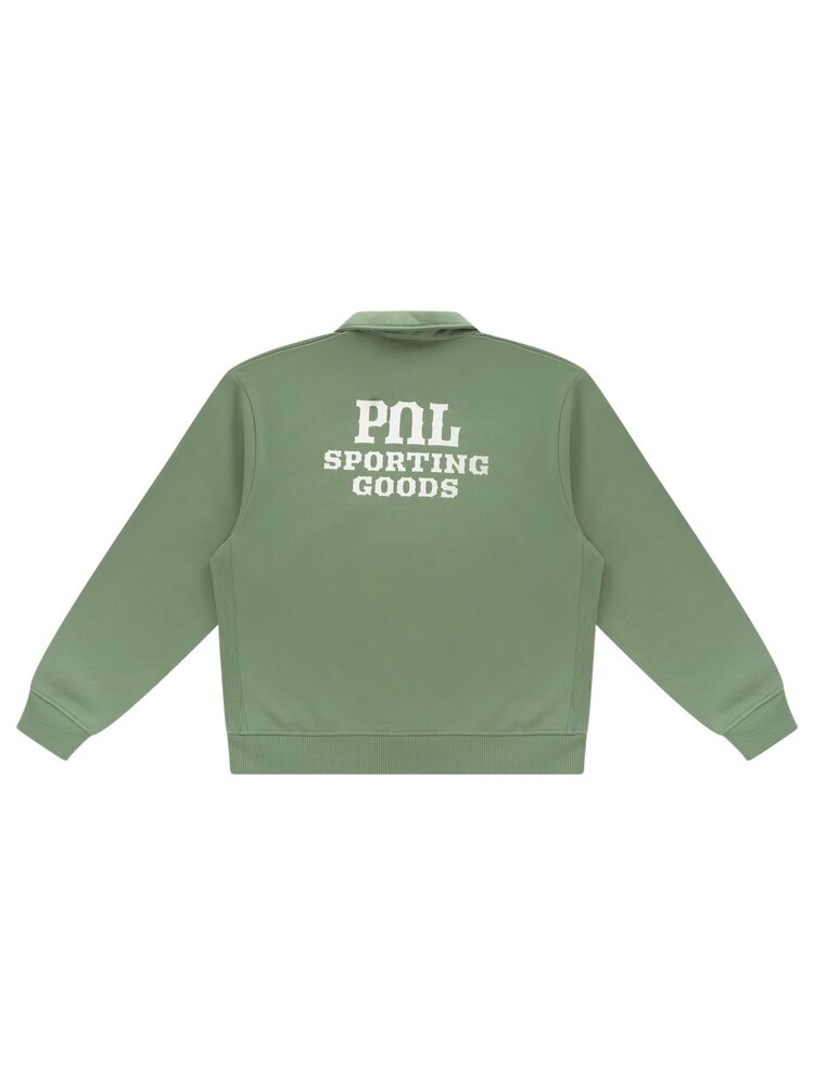 Pal Sporting Goods PAL SPORTING GOODS P&L POLO SWEATSHIRT GREEN Pal Sporting Goods PAL SPORTING GOODS P&L POLO SWEATSHIRT GREEN