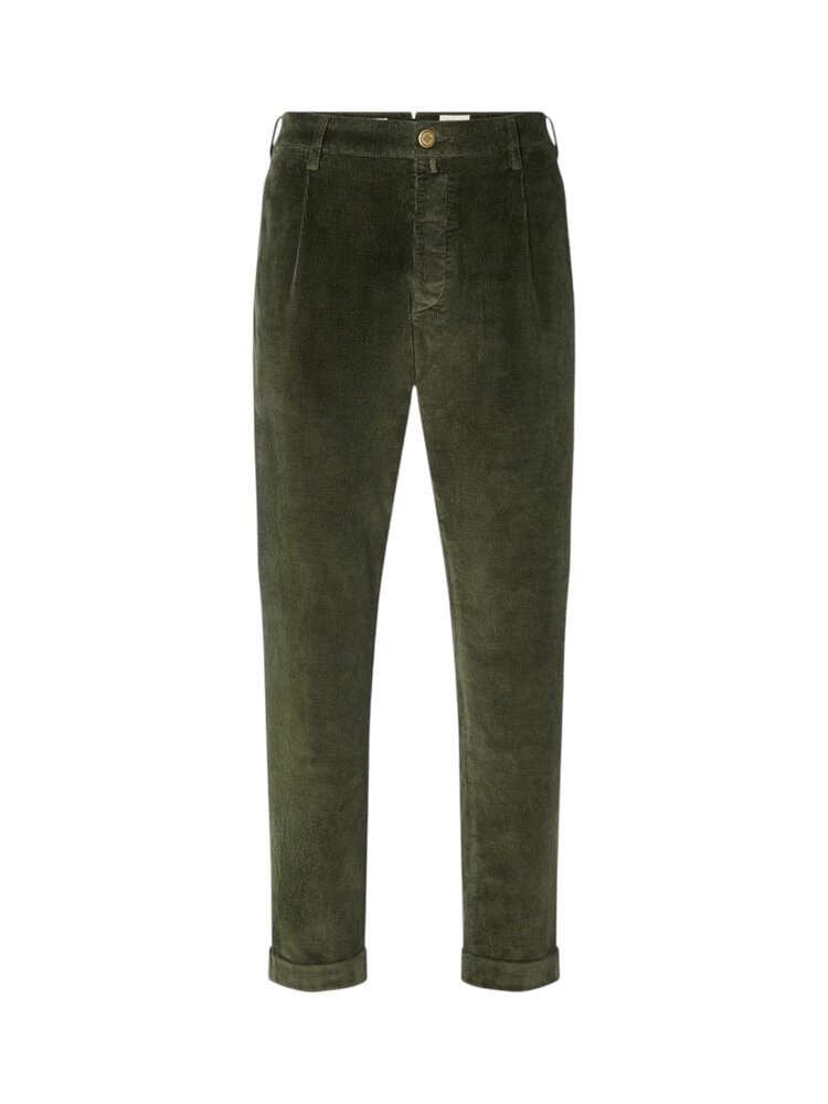 Jacob Cohen JACOB COHËN HENRY CROPPED SLIM PANTS TINTO GREEN