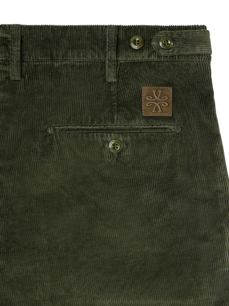Jacob Cohen JACOB COHËN HENRY CROPPED SLIM PANTS TINTO GREEN