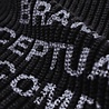 Brams Fruit BRAM'S FRUIT STAMP KNIT PULLOVER CHARCOAL BLACK