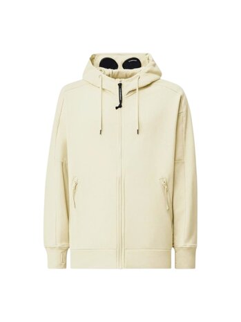 C.P. Company C.P. COMPANY DIAGIONAL FLEECE GOGGLE ZIP SWEATSHIRT SILVER BIRCH C.P. Company C.P. COMPANY DIAGIONAL FLEECE GOGGLE ZIP SWEATSHIRT SILVER BIRCH