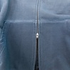 FLÂNEUR HEAVY DOUBLE LOGO ZIP-UP VEST NAVY