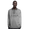 FLÂNEUR SOUND & DESIGN STUDIO MEMBER LONG SLEEVE POLO WASHED GREY FLÂNEUR SOUND & DESIGN STUDIO MEMBER LONG SLEEVE POLO WASHED GREY