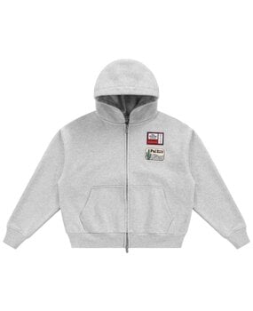 Pal Sporting Goods PAL SPORTING GOODS ERNEST FULL ZIP LIGHT GRAY MARL Pal Sporting Goods PAL SPORTING GOODS ERNEST FULL ZIP LIGHT GRAY MARL