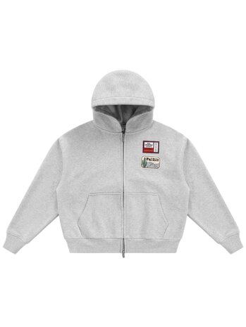 Pal Sporting Goods PAL SPORTING GOODS ERNEST FULL ZIP LIGHT GRAY MARL Pal Sporting Goods PAL SPORTING GOODS ERNEST FULL ZIP LIGHT GRAY MARL